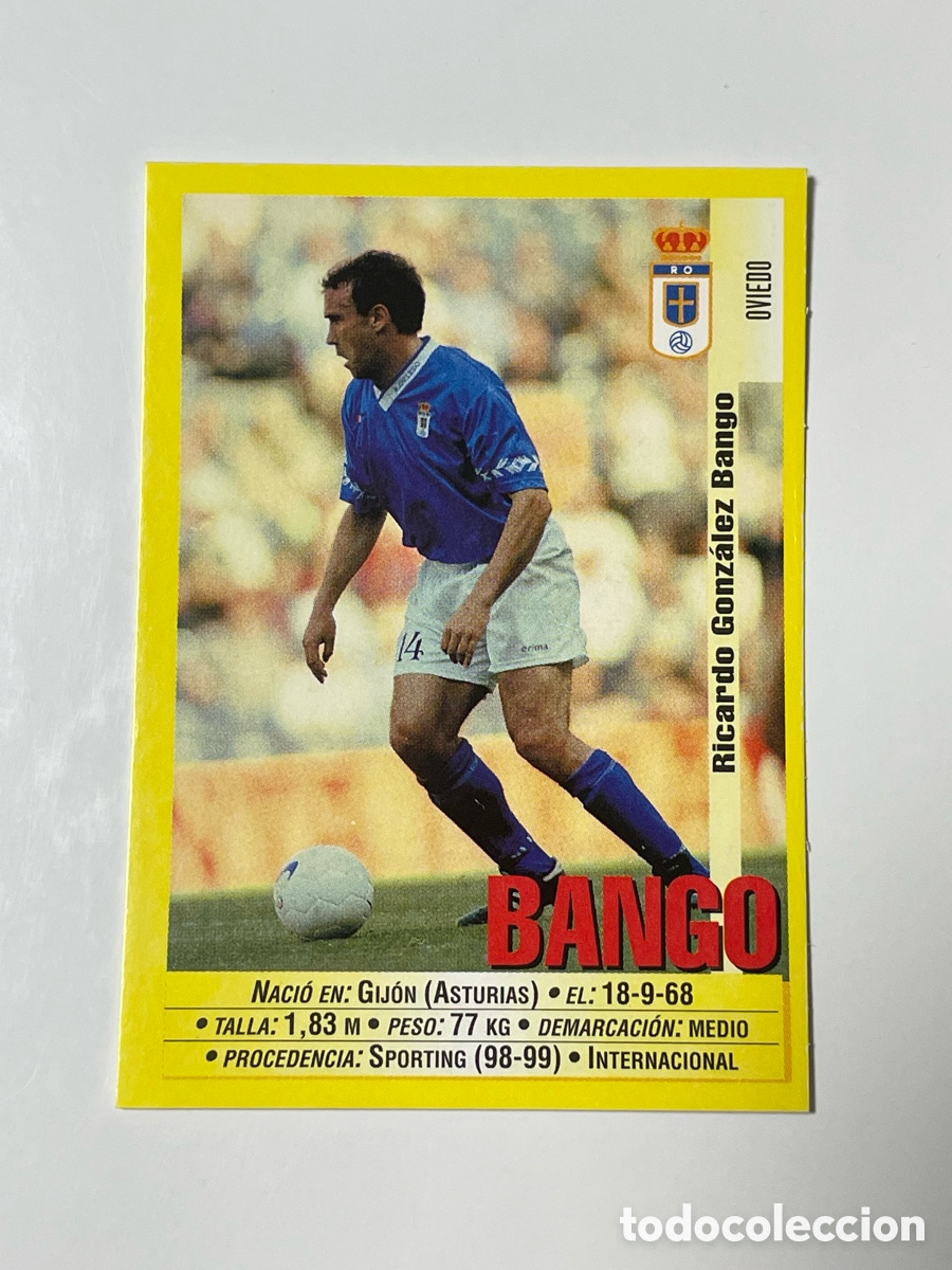 Cromos de F&uacute;tbol: Bango Oviedo Panini 1999/2000 #257