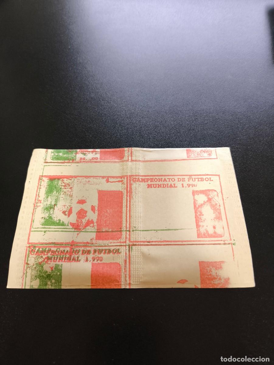 Cromos de F&uacute;tbol: 2 SOBRES DE CROMOS SIN ABRIR MUNDIAL ITALIA 90 1990 EDITORIAL REYAUCA NO PANINI ESTE ALBUM