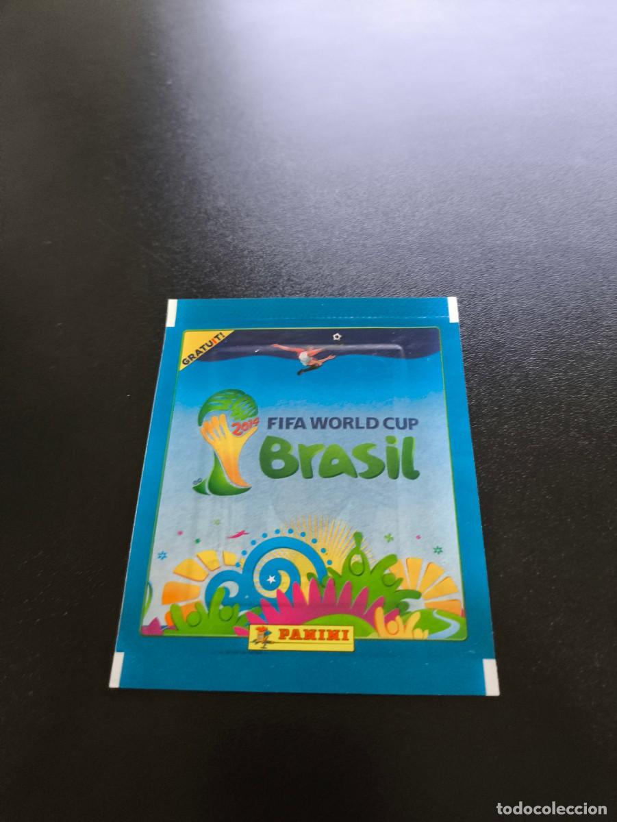 Cromos de F&uacute;tbol: SOBRE SIN ABRIR PROMOCIONAL LIDL PANINI MUNDIAL WORLD CUP BRASIL 2014 NO LIGA ESTE ADRENALYN