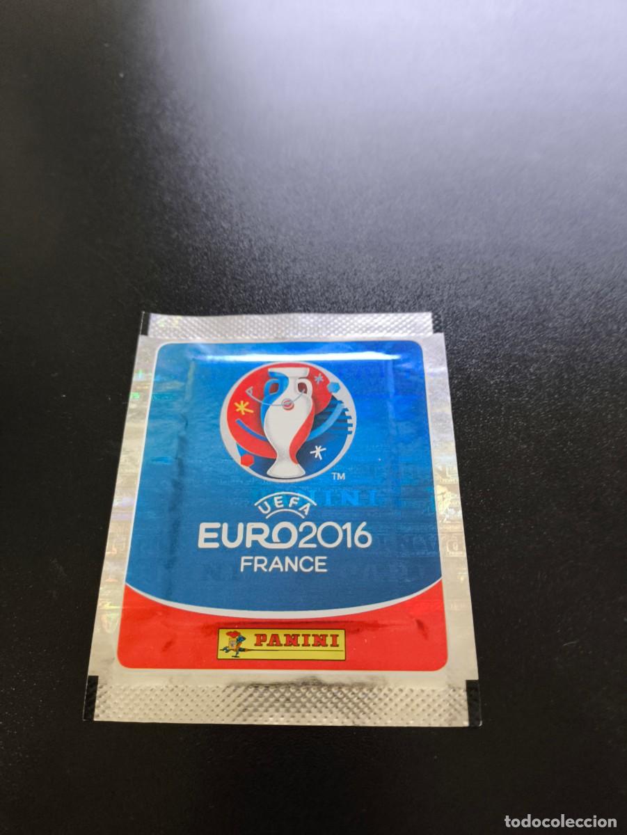 Cromos de F&uacute;tbol: SOBRE SIN ABRIR VERSION BRILLANTE PANINI EURO FRANCIA 2016 EUROCOPA NO LIGA ESTE