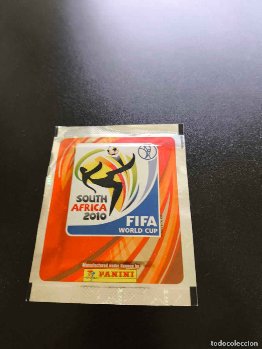 Cromos de F&uacute;tbol: SOBRE SIN ABRIR VERSION BRILLANTE PANINI MUNDIAL WORLD CUP SUDAFRICA 2010 NO LIGA ESTE ADRENALYN