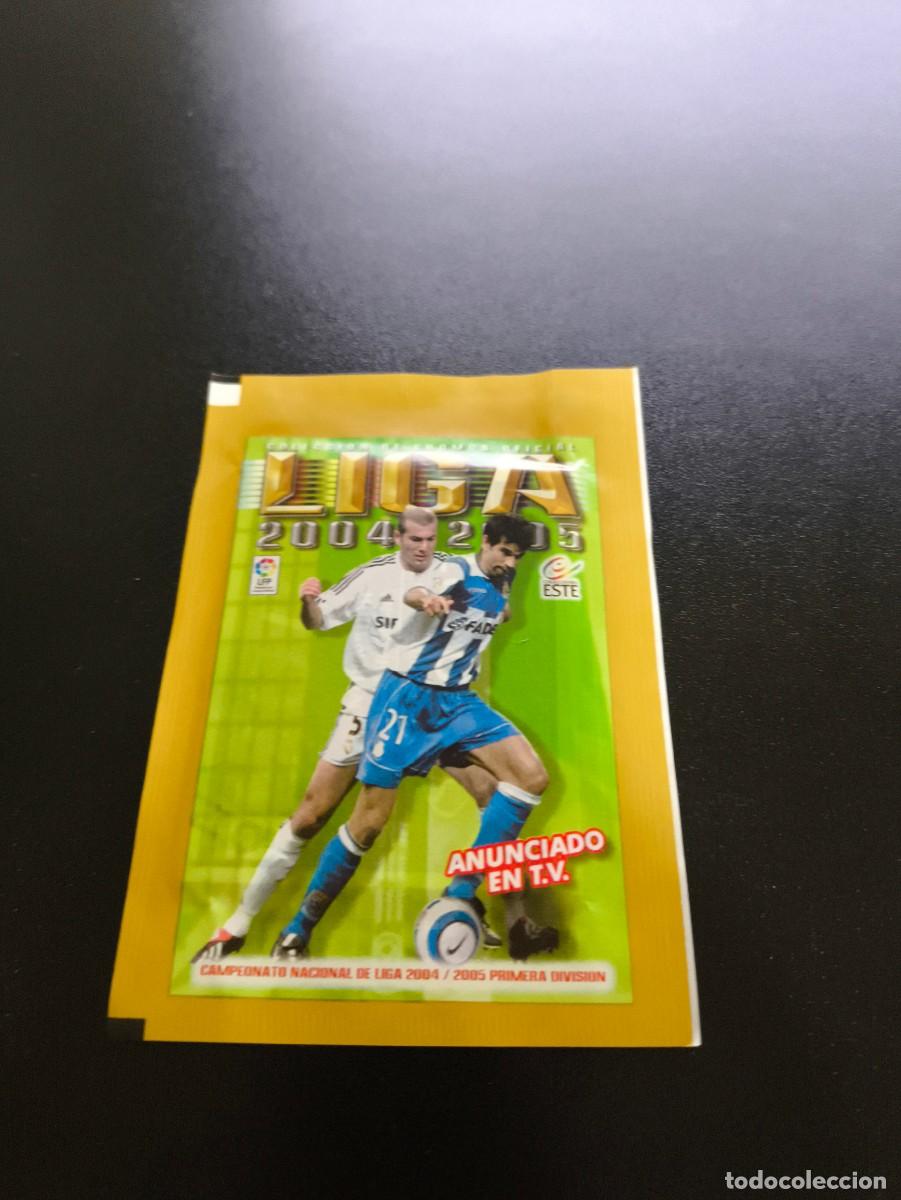 Cromos de F&uacute;tbol: SOBRE SIN ABRIR PANINI LIGA ESTE 2004 2005 04 05 MESSI BARCELONA ROOKIE STICKER ? NO ADRENALYN