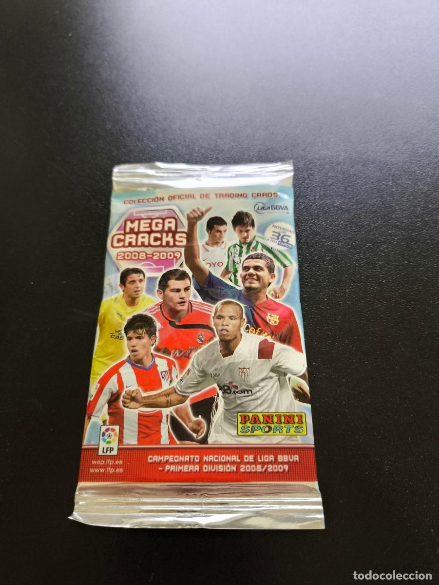 Cromos de F&uacute;tbol: SOBRE SIN ABRIR PANINI LIGA MEGACRACKS 2008 2009 08 09 MESSI BARCELONA ? NO ESTE ADRENALYN