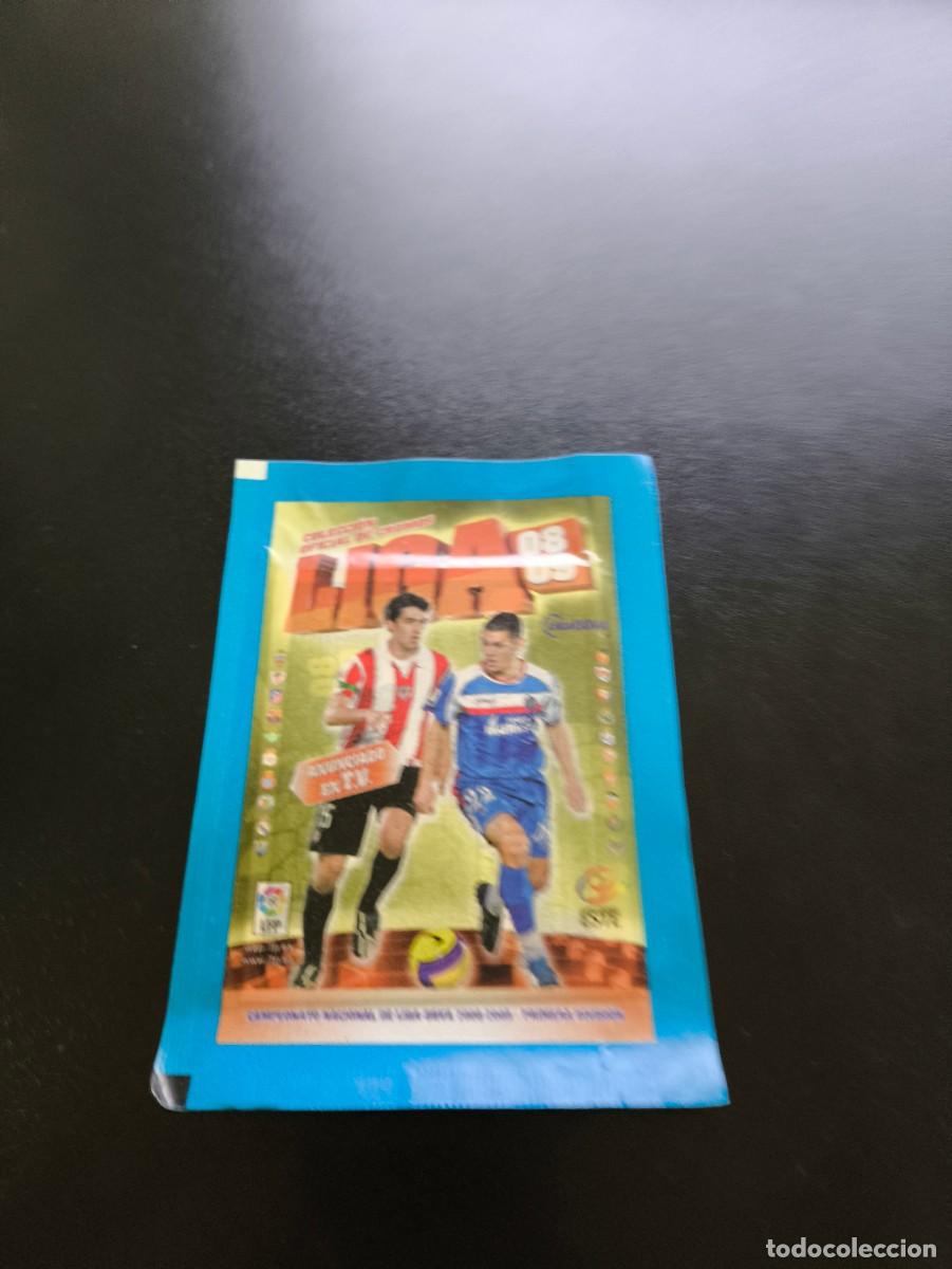 Cromos de F&uacute;tbol: SOBRE SIN ABRIR PANINI LIGA ESTE 2008 2009 08 09 MESSI BARCELONA ? NO MEGACRACKS ADRENALYN