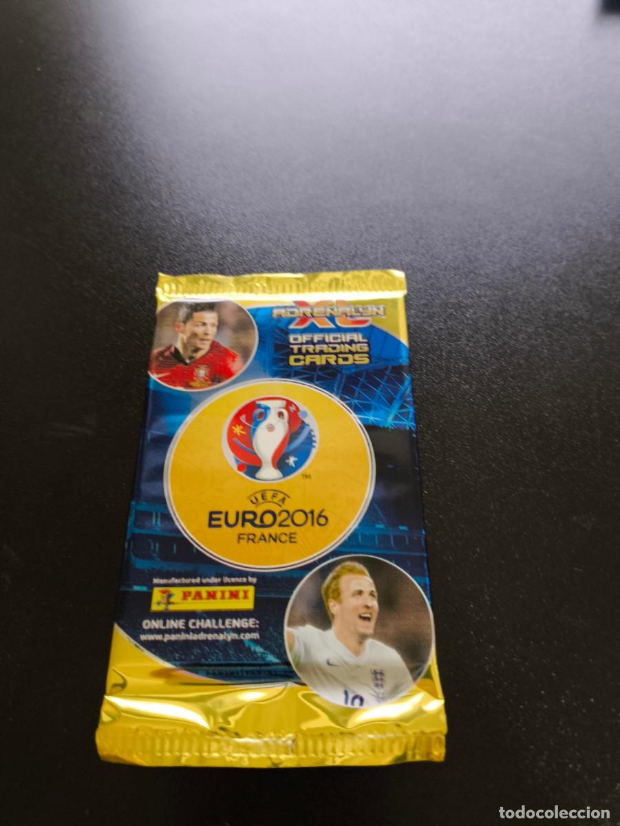 Cromos de F&uacute;tbol: SOBRE SIN ABRIR VERSION DORADA PANINI ADRENALYN XL EURO FRANCE 2016 NO LIGA ESTE NUEVO
