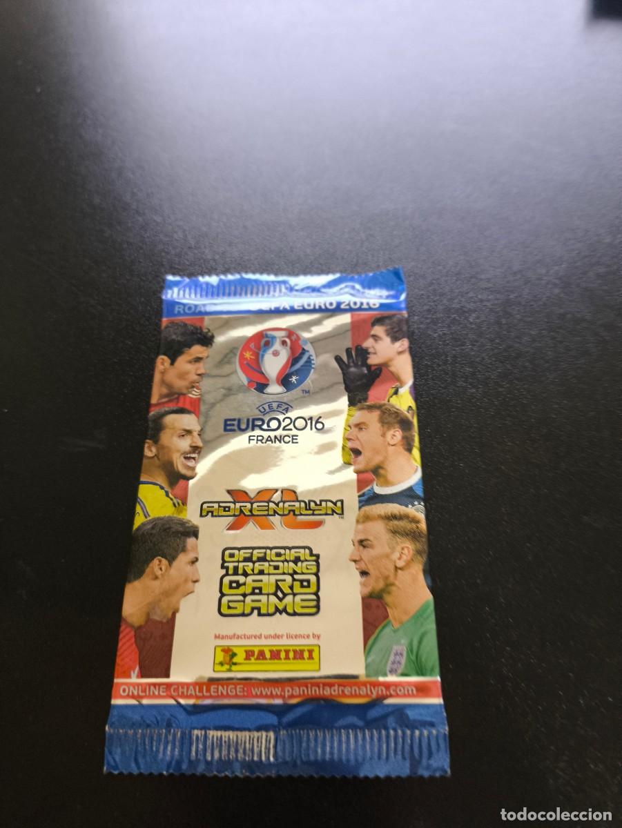 Cromos de F&uacute;tbol: SOBRE SIN ABRIR PANINI ADRENALYN ROAD TO EURO FRANCE 2016 EUROCOPA NO LIGA ESTE