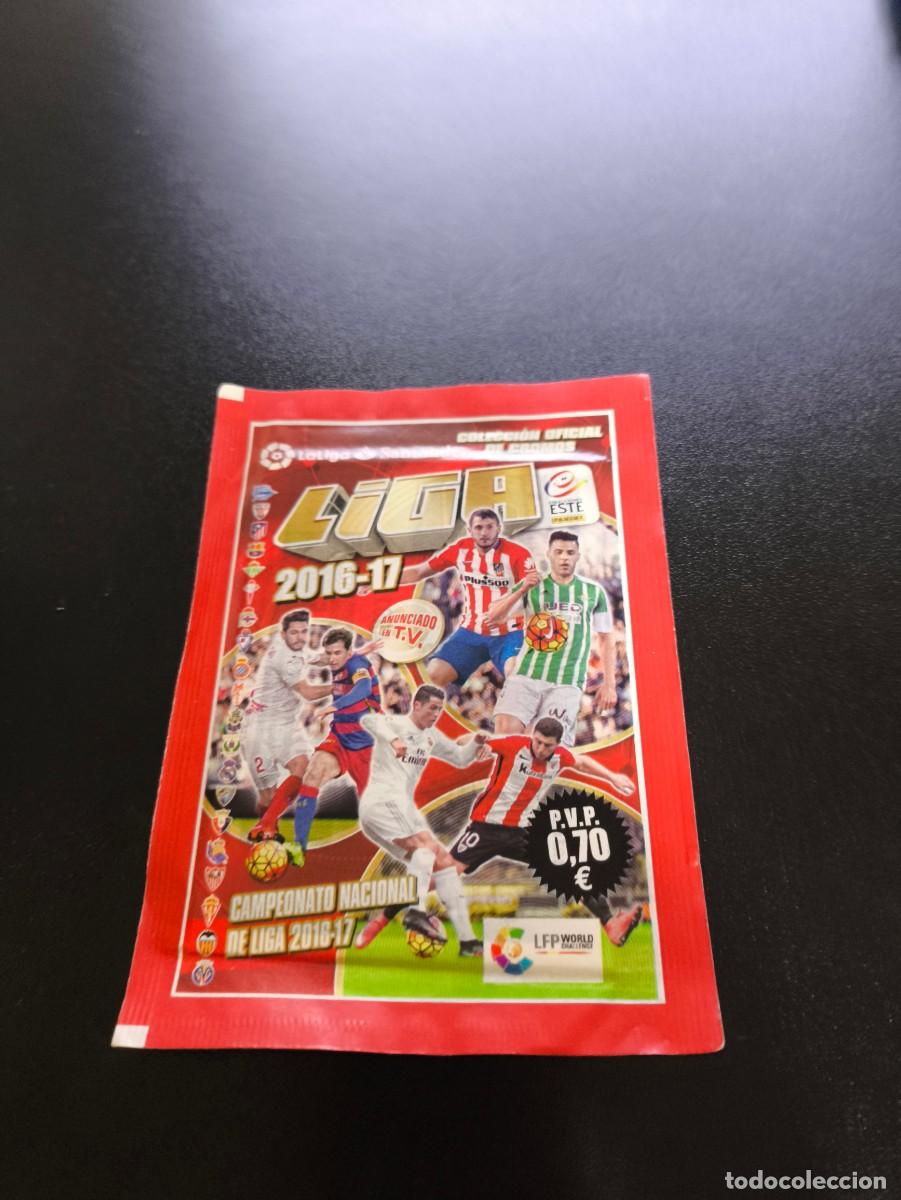 Cromos de F&uacute;tbol: SOBRE SIN ABRIR PANINI LIGA ESTE 2016 2017 16 17 MESSI ? NO ADRENALYN MEGACRACKS