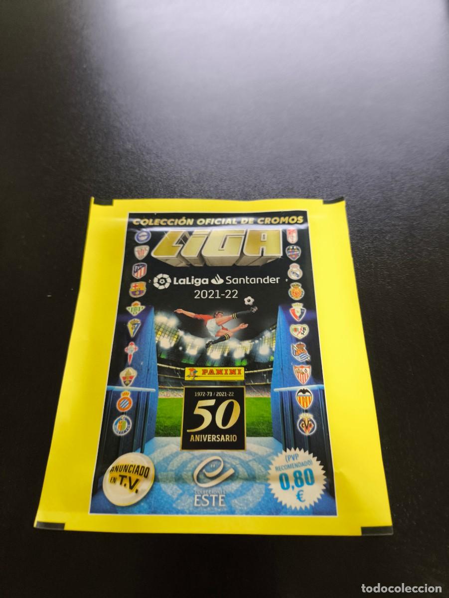 Cromos de F&uacute;tbol: SOBRE SIN ABRIR PANINI LIGA ESTE 2021 2022 21 22 MESSI ? NO ADRENALYN MEGACRACKS