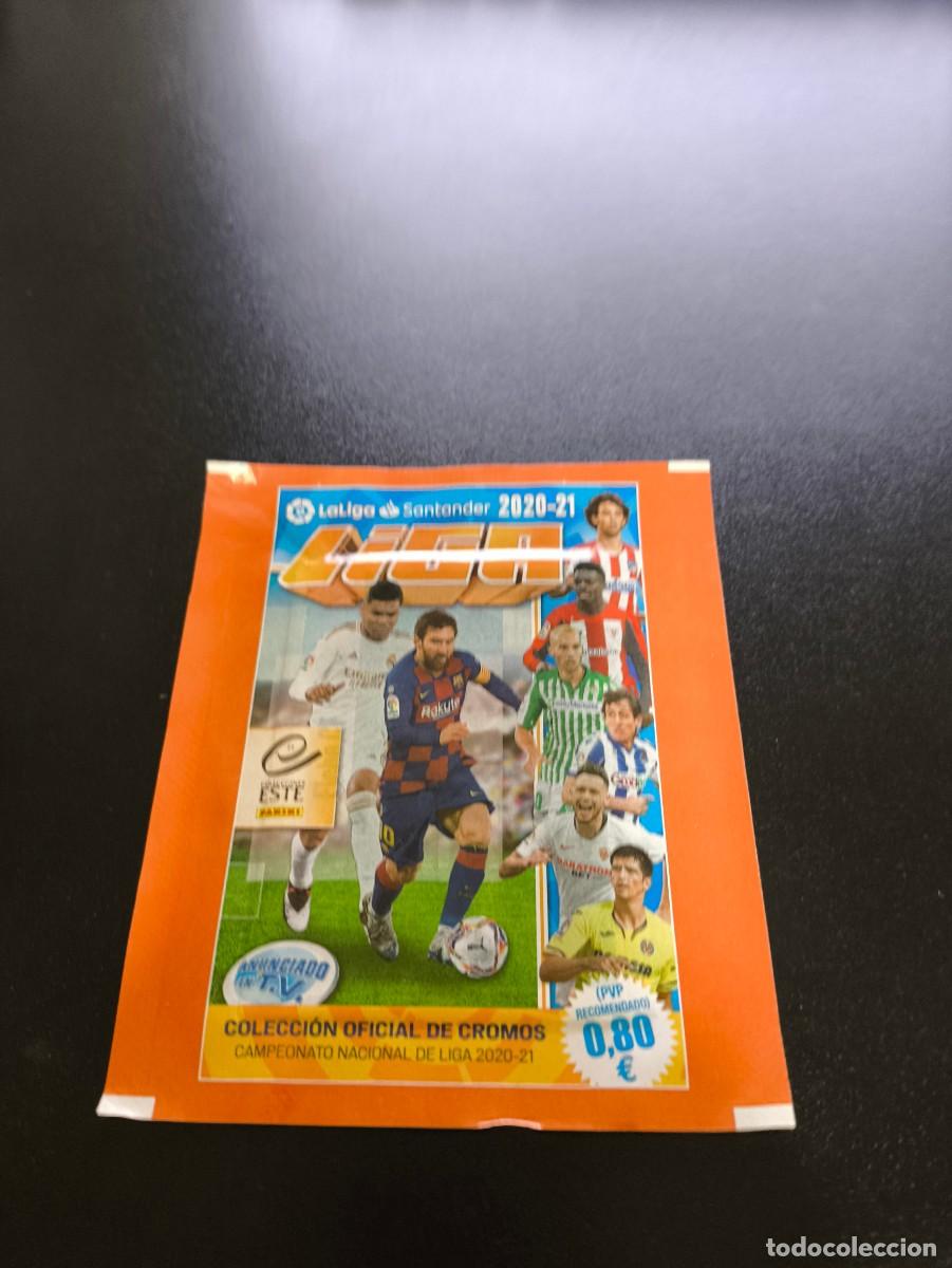 Cromos de F&uacute;tbol: SOBRE SIN ABRIR PANINI LIGA ESTE 2020 2021 20 21 MESSI ? NO ADRENALYN MEGACRACKS