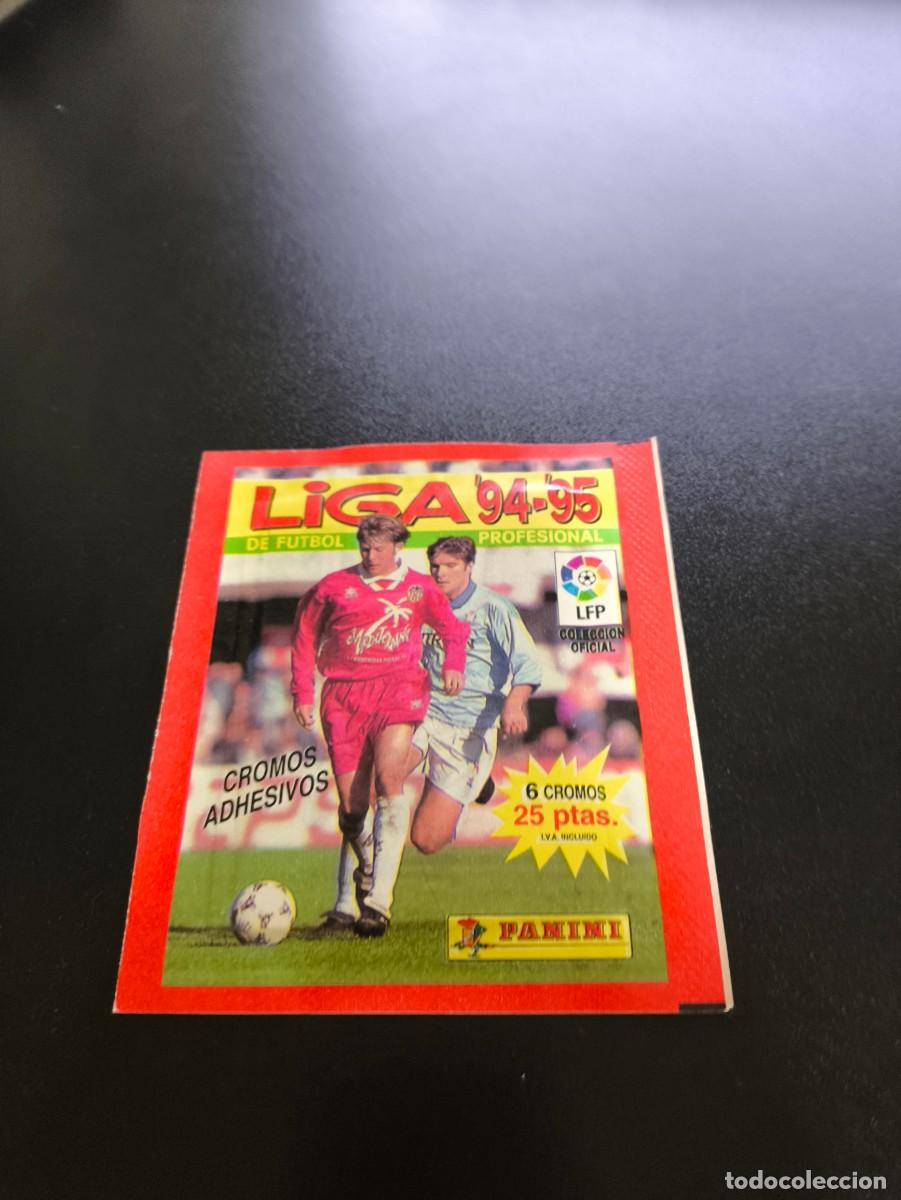 Cromos de F&uacute;tbol: SOBRE SIN ABRIR PANINI LIGA TEMPORADA 1994 1995 94 95 NO ESTE MEGACRACKS