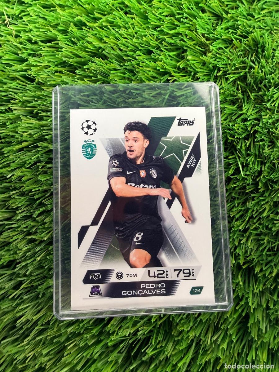 Cromos de F&uacute;tbol: N&ordm; 124 Pedro Gon&ccedil;alves Away Kit Sporting de Lisboa Match Attax Extra 25 26