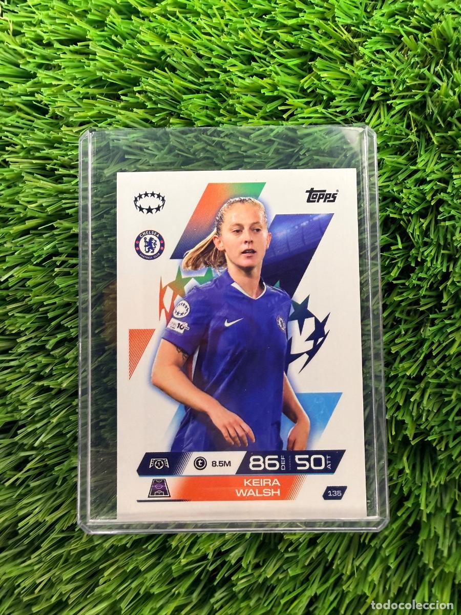 Cromos de F&uacute;tbol: N&ordm; 135 Keira Walsh UWCL Chelsea Match Attax Extra 25 26