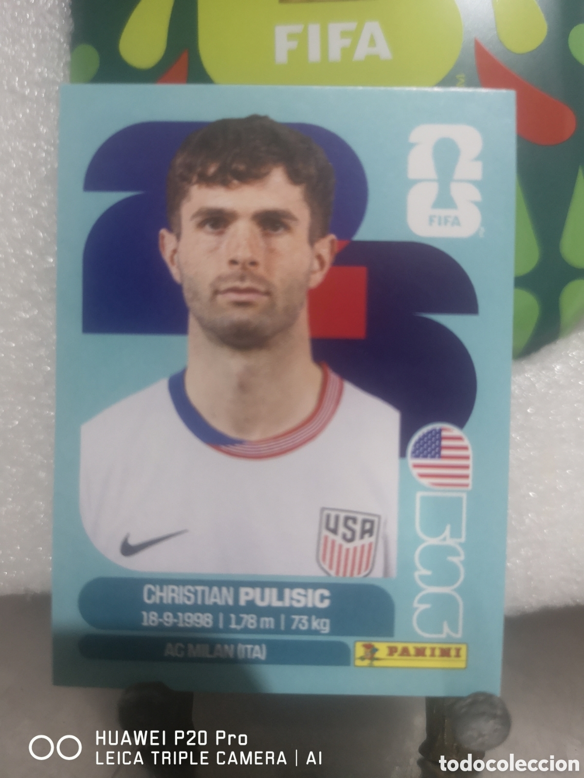 Cromos de F&uacute;tbol: FIFA WORLD CUP MUNDIAL 2026 PULISIC - USA 16