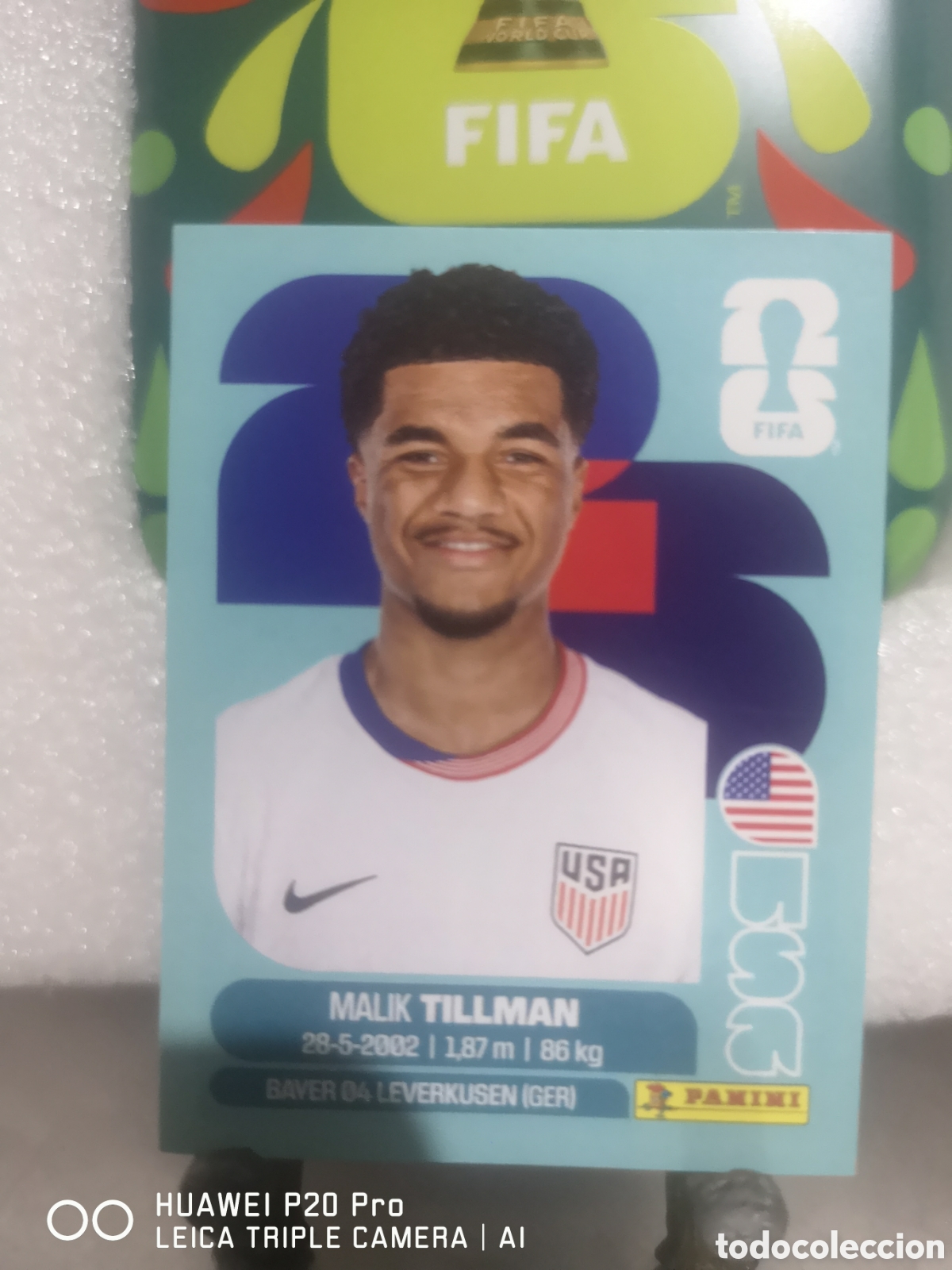 Cromos de F&uacute;tbol: FIFA WORLD CUP MUNDIAL 2026 TILLMAN - USA 15