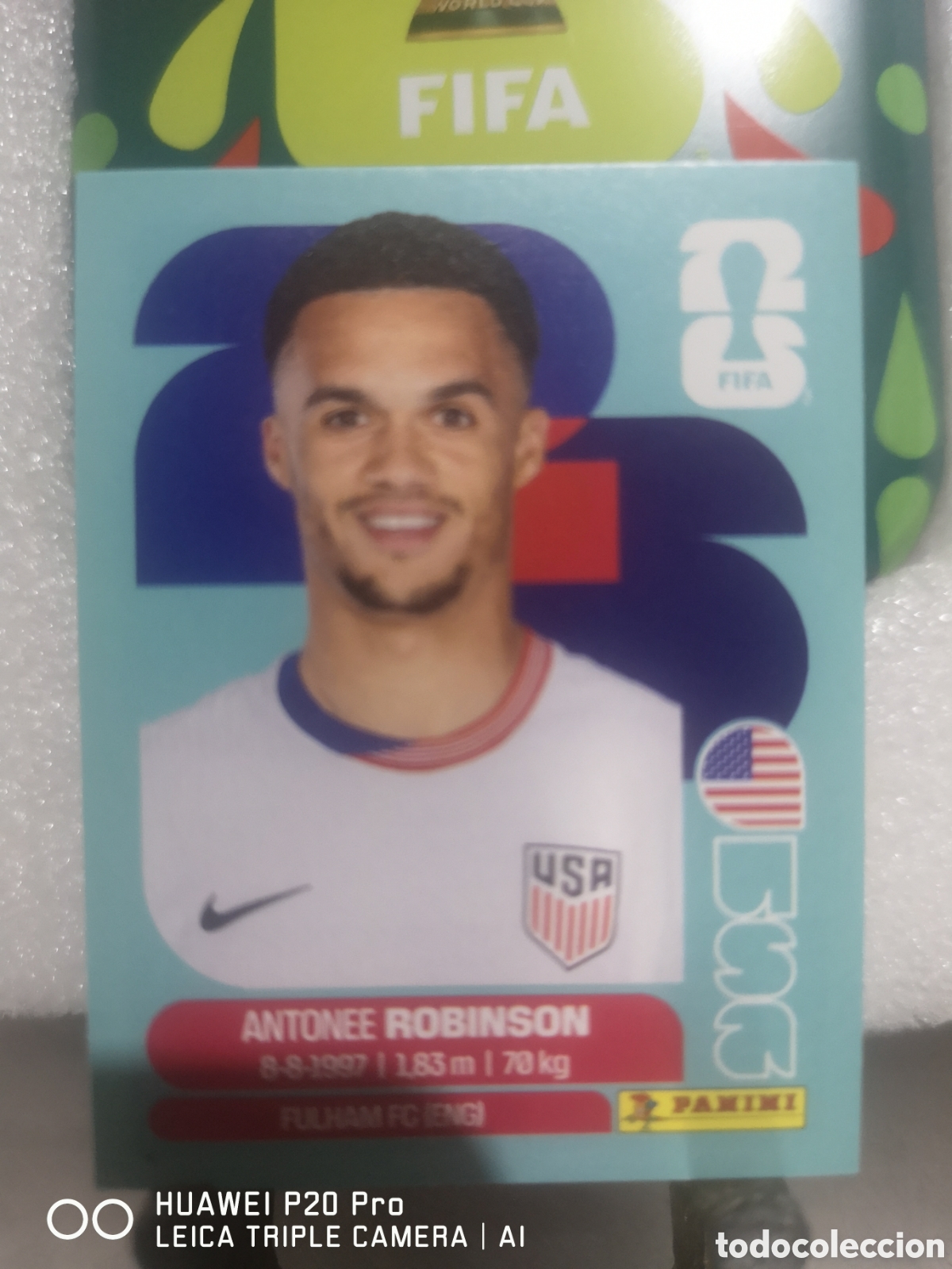 Cromos de F&uacute;tbol: FIFA WORLD CUP MUNDIAL 2026 ROBINSON - USA 7
