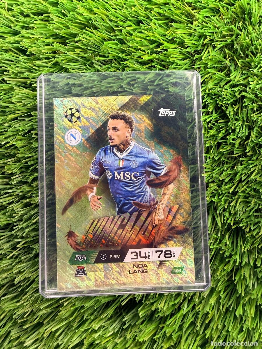 Cromos de F&uacute;tbol: N&ordm; 194 Noa Lang Wingman N&aacute;poles Match Attax Extra 25 26