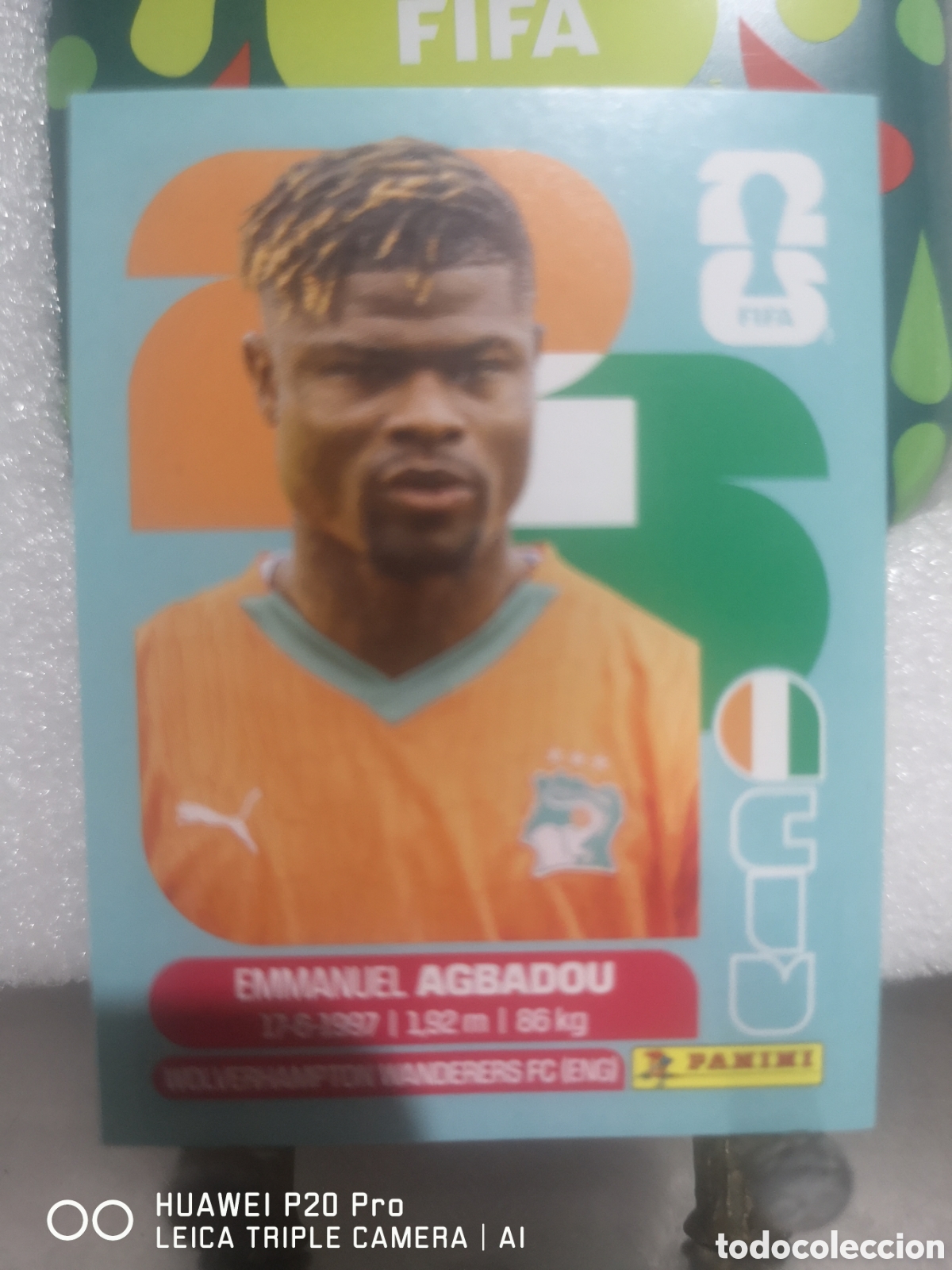 Cromos de F&uacute;tbol: FIFA WORLD CUP MUNDIAL 2026 AGBADOU - CIV 8
