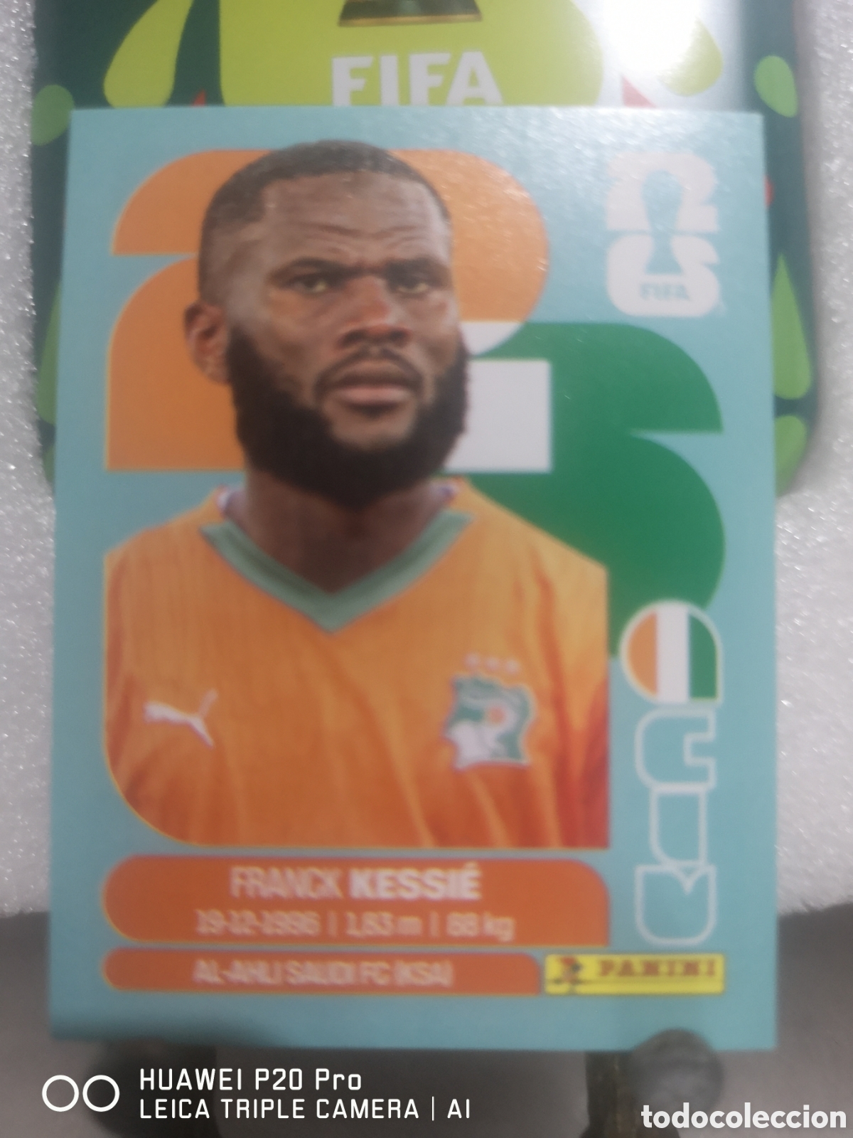 Cromos de F&uacute;tbol: FIFA WORLD CUP MUNDIAL 2026 KESSIE- CIV 10