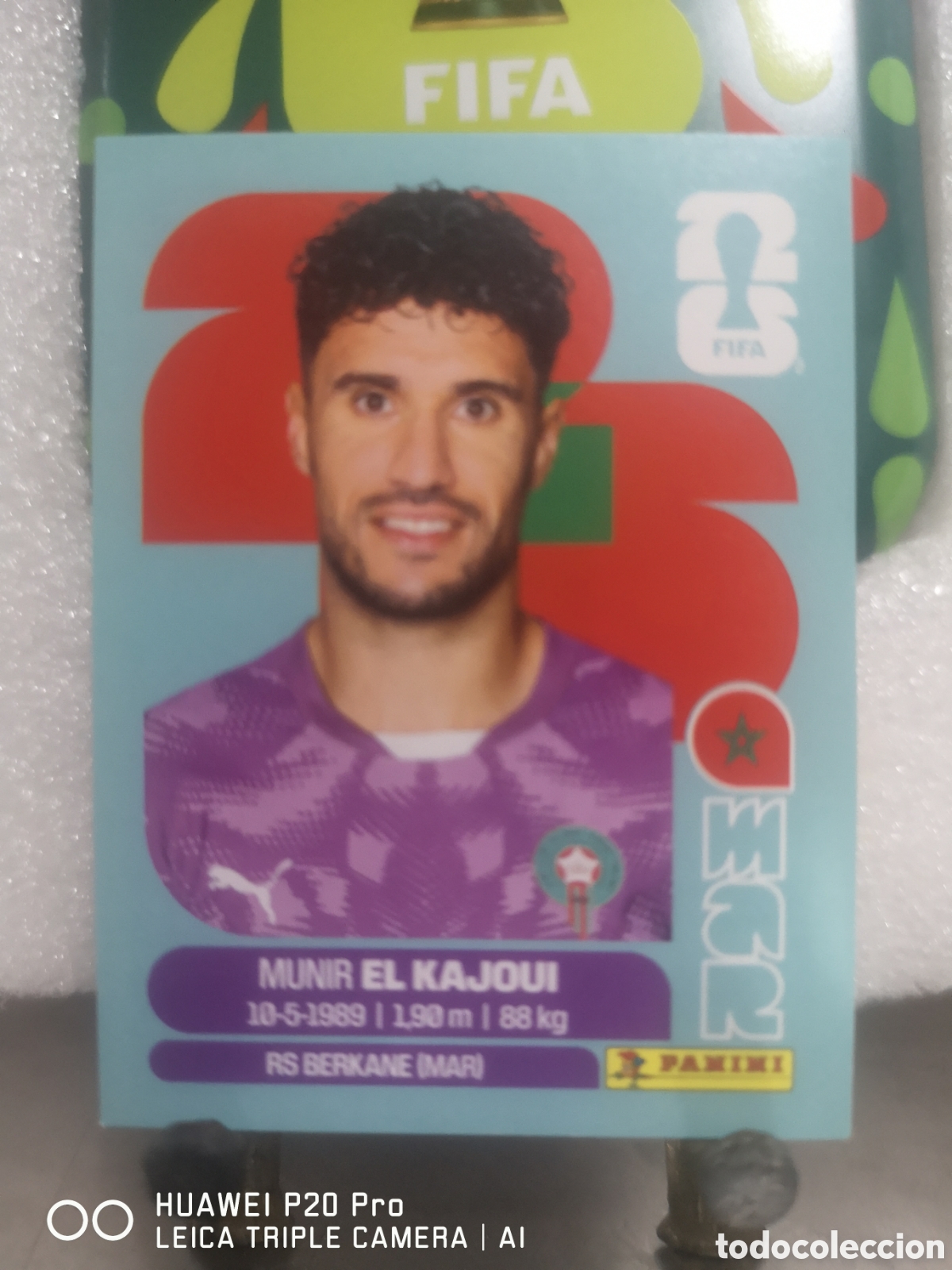 Cromos de F&uacute;tbol: FIFA WORLD CUP MUNDIAL 2026 EL KAJOUI - MAR 3