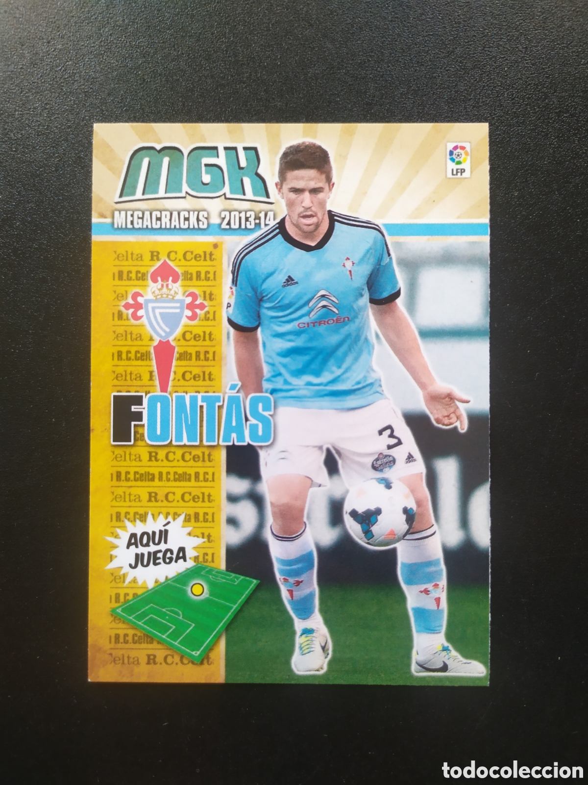 Fu&szlig;ball-Sticker: Megacracks 2013 2014 13 14 panini Fontas n&deg; 101 Celta Vigo