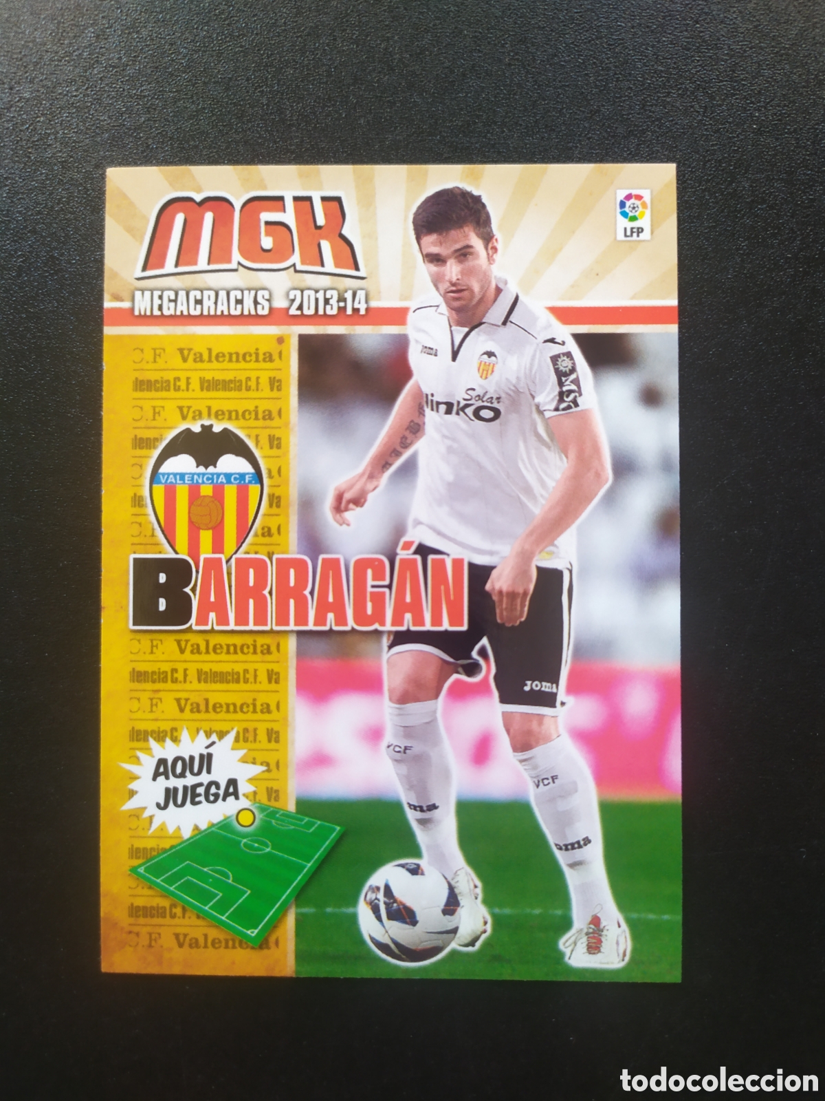 Cartes &agrave; collectionner de Football: Megacracks 2013 2014 13 14 panini Barrag&aacute;n n&deg; 315 bis Valencia