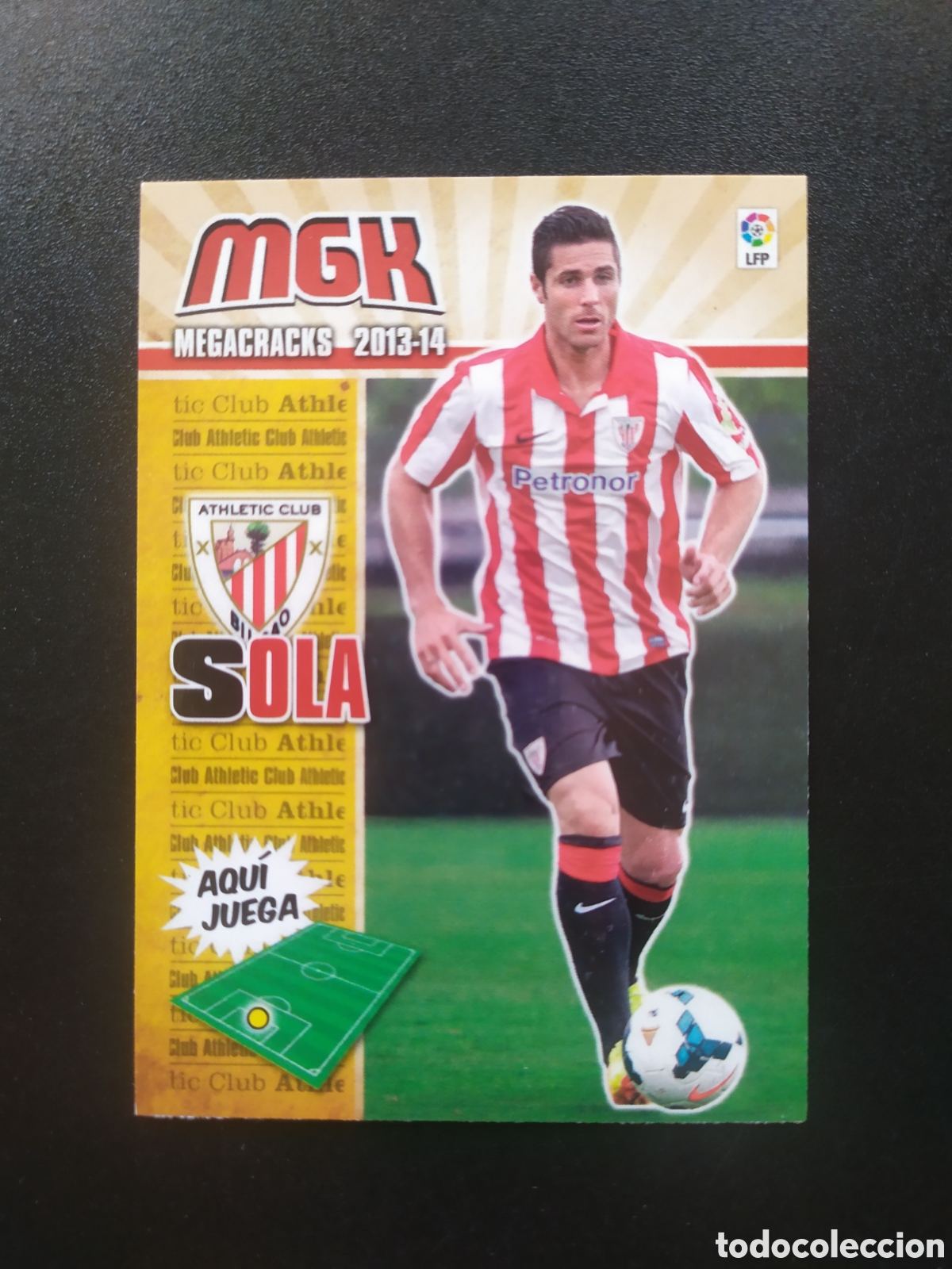 Cromos de F&uacute;tbol: Megacracks 2013 2014 13 14 panini Sola fichaje n&deg; 462 Athletic Bilbao