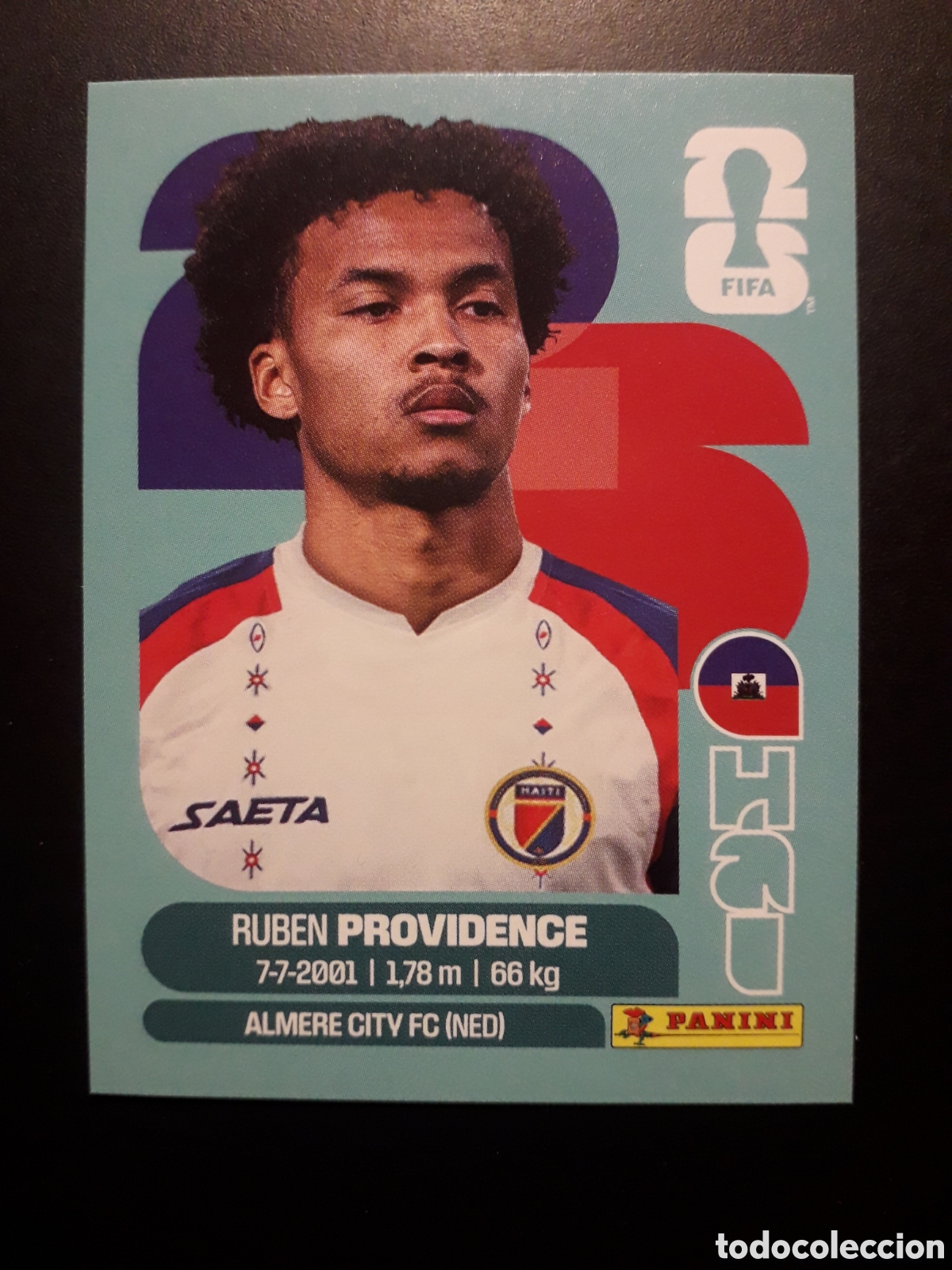 Cromos de F&uacute;tbol: PROVIDENCE HAIT&Iacute; HAI 17 MUNDIAL F&Uacute;TBOL 2026 FIFA WORLD CUP PANINI SIN PEGAR PEDIDO M&Iacute;NIMO 3&euro;.