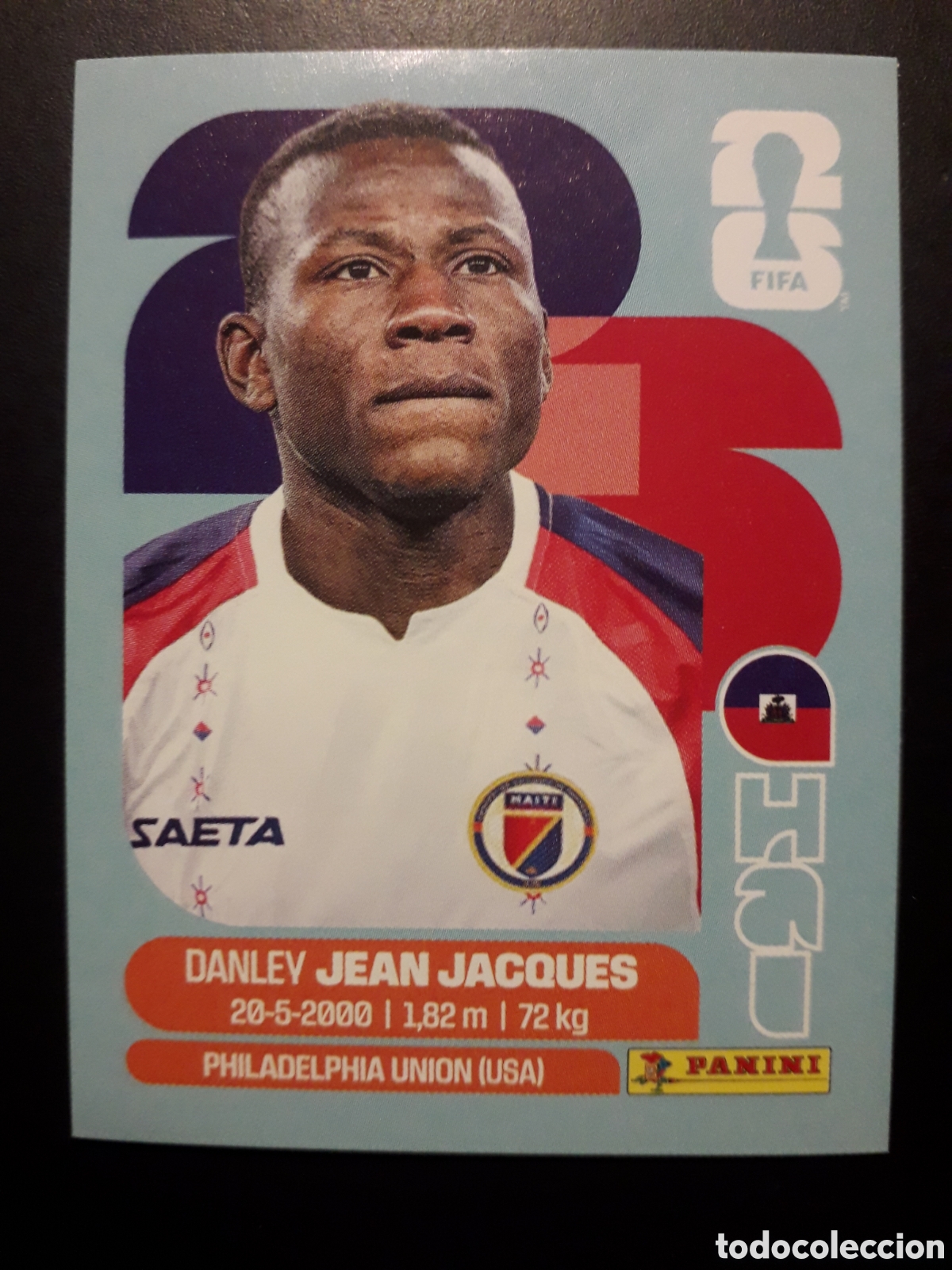 Cromos de F&uacute;tbol: JEAN JACQUES HAIT&Iacute; HAI 11 MUNDIAL F&Uacute;TBOL 2026 FIFA WORLD CUP PANINI SIN PEGAR PEDIDO M&Iacute;NIMO 3&euro;.