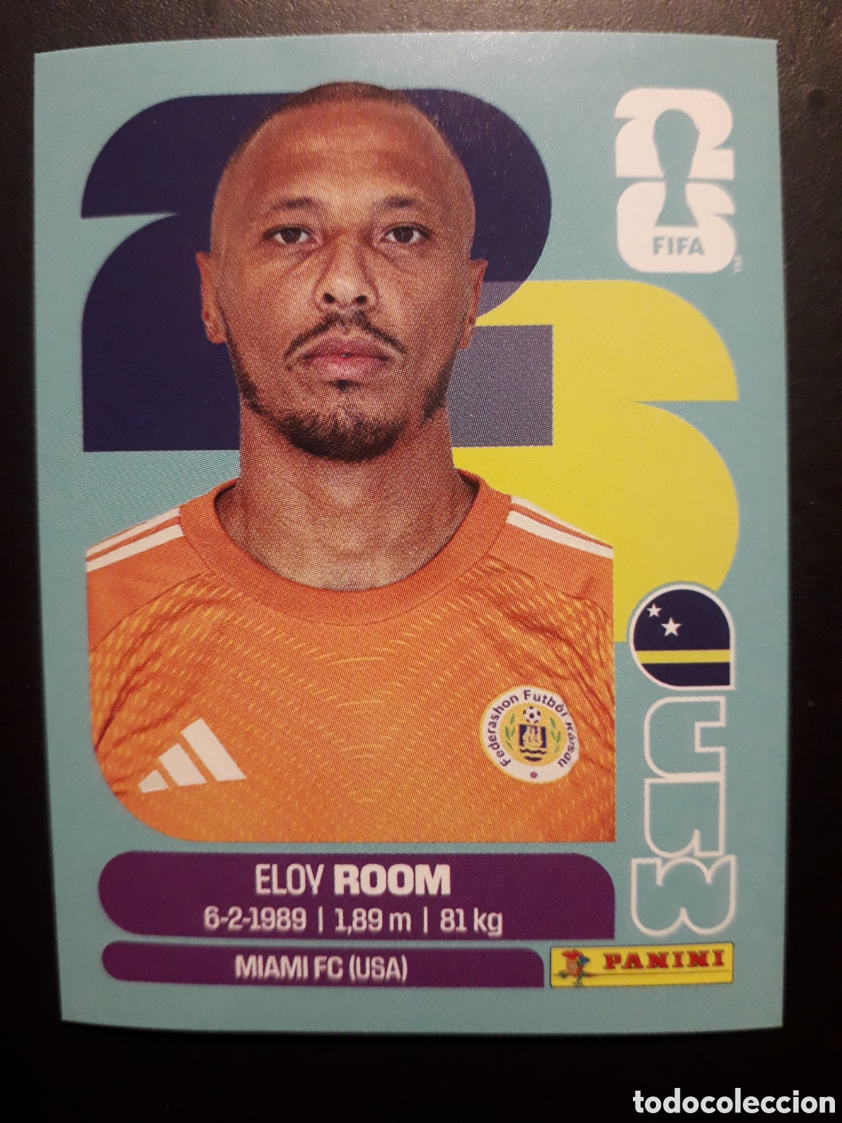 Cromos de F&uacute;tbol: ROOM CURA&Ccedil;AO CUW 2 MUNDIAL F&Uacute;TBOL 2026 FIFA WORLD CUP PANINI SIN PEGAR PEDIDO M&Iacute;NIMO 3&euro;