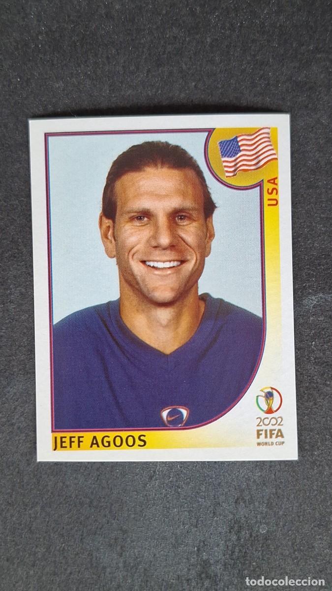 Cromos de F&uacute;tbol: L2 JEFF AGOOS SELECCION USA 280 MUNDIAL KOREA Y JAPON 2002 PANINI NUNCA PEGADO SIN PEGAR
