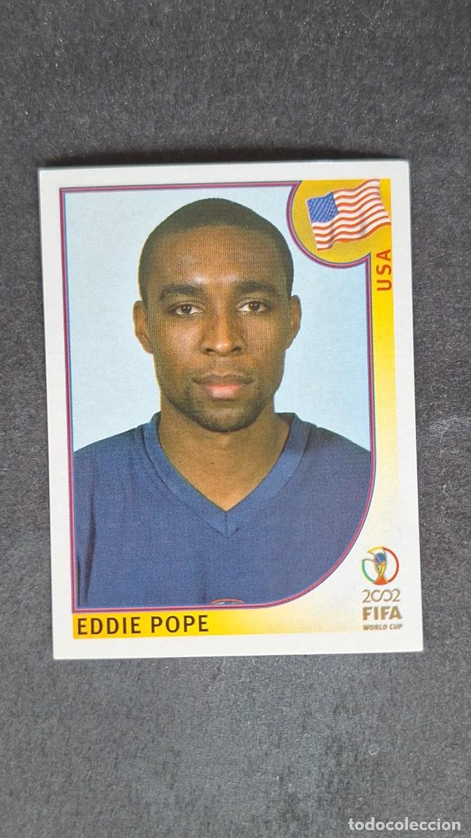 Cromos de F&uacute;tbol: L2 EDDIE POPE SELECCION USA 283 MUNDIAL KOREA Y JAPON 2002 PANINI NUNCA PEGADO SIN PEGAR