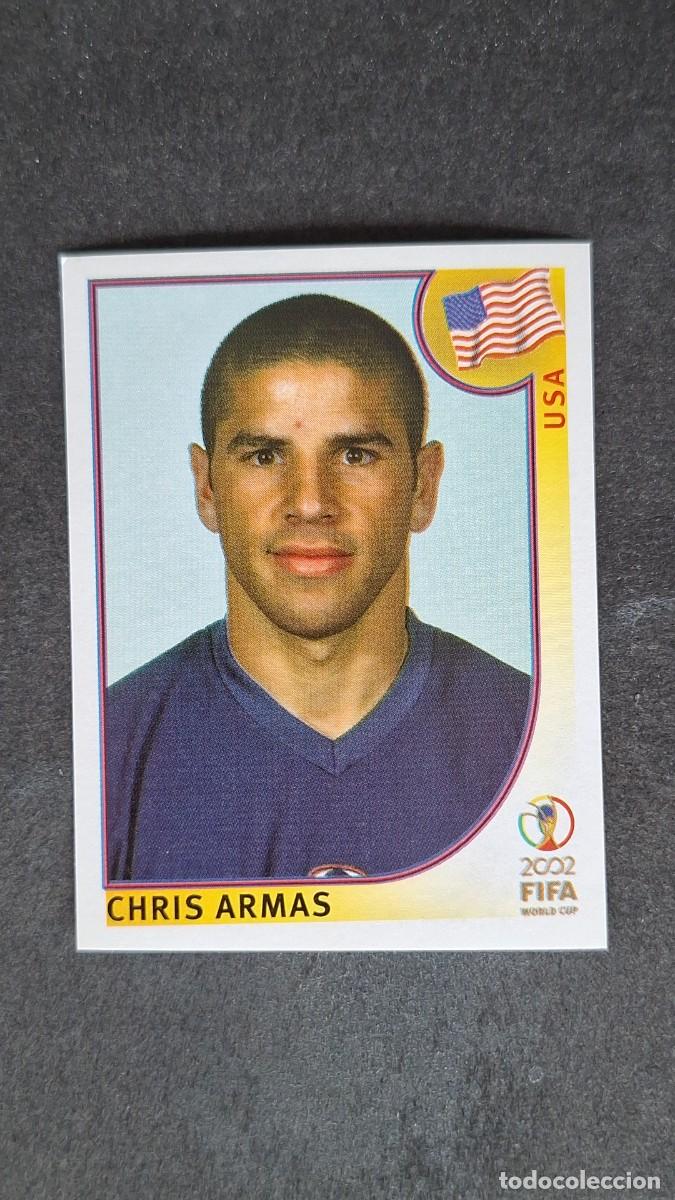 Cromos de F&uacute;tbol: L2 ARMAS SELECCION USA 286 MUNDIAL KOREA Y JAPON 2002 PANINI NUNCA PEGADO SIN PEGAR