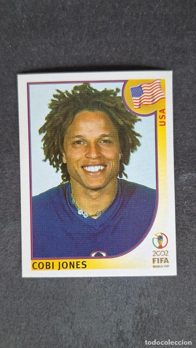 Cromos de F&uacute;tbol: L2 COBI JONES SELECCION USA 287 MUNDIAL KOREA Y JAPON 2002 PANINI NUNCA PEGADO SIN PEGAR