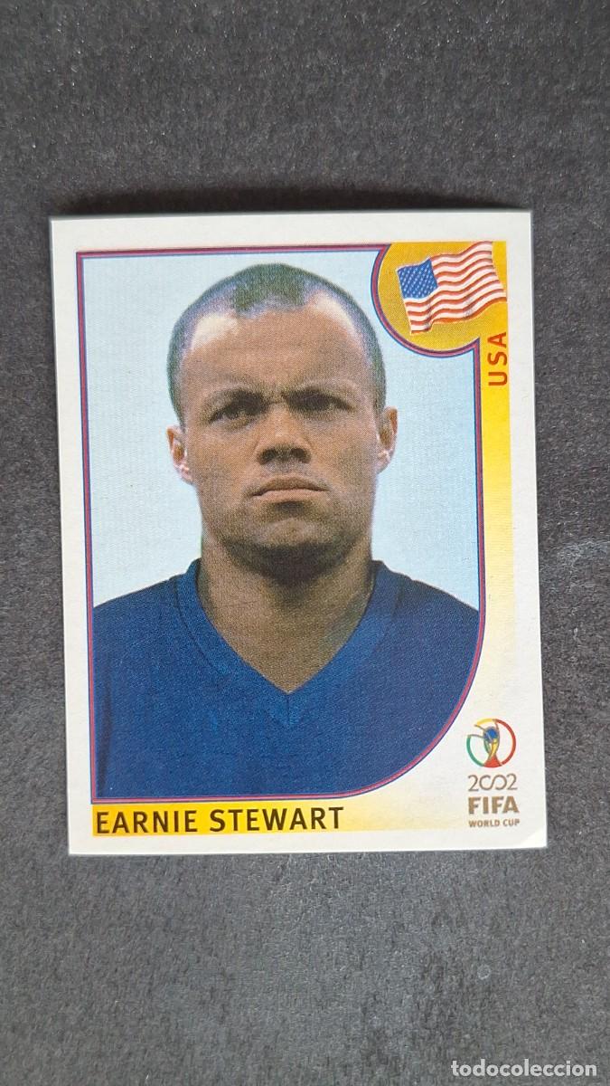 Cromos de F&uacute;tbol: L2 STEWART SELECCION USA 290 MUNDIAL KOREA Y JAPON 2002 PANINI NUNCA PEGADO SIN PEGAR
