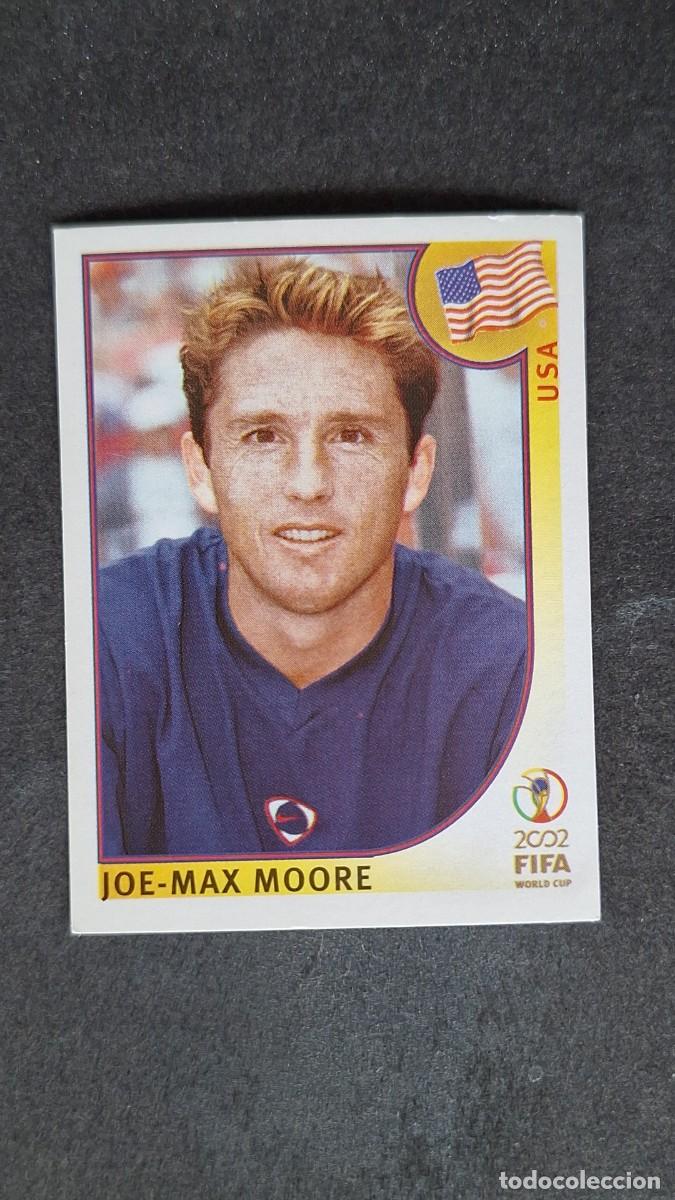 Cromos de F&uacute;tbol: L2 MOORE SELECCION USA 293 MUNDIAL KOREA Y JAPON 2002 PANINI NUNCA PEGADO SIN PEGAR