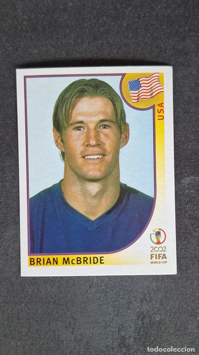 Cromos de F&uacute;tbol: L2 McBRIDE SELECCION USA 294 MUNDIAL KOREA Y JAPON 2002 PANINI NUNCA PEGADO SIN PEGAR