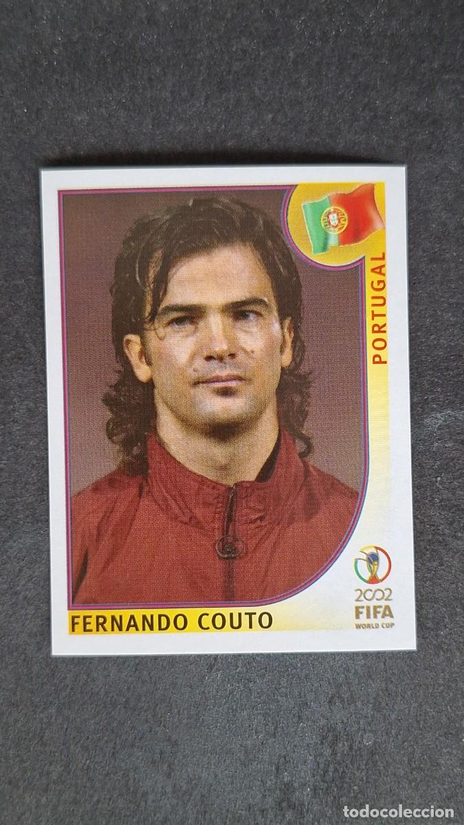 Cromos de F&uacute;tbol: L2 FERNANDO COUTO SELECCION PORTUGAL 300 MUNDIAL KOREA Y JAPON 2002 PANINI NUNCA PEGADO SIN PEGAR