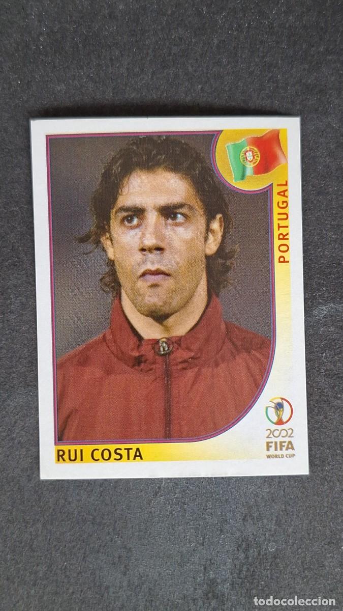 Cromos de F&uacute;tbol: L2 RUI COSTA SELECCION PORTUGAL 305 MUNDIAL KOREA Y JAPON 2002 PANINI NUNCA PEGADO SIN PEGAR
