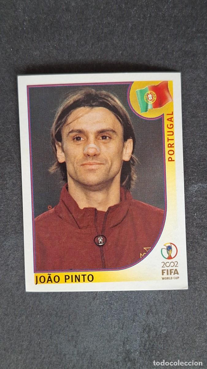 Cromos de F&uacute;tbol: L2 JOAO PINTO SELECCION PORTUGAL 309 MUNDIAL KOREA Y JAPON 2002 PANINI NUNCA PEGADO SIN PEGAR