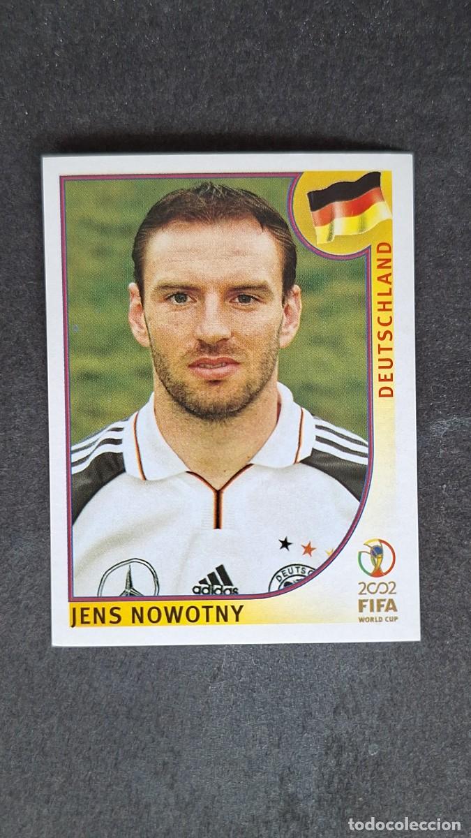 Cromos de F&uacute;tbol: L2 NOWOTNY LINKE SELECCION ALEMANIA 317 MUNDIAL KOREA Y JAPON 2002 PANINI NUNCA PEGADO SIN PEGAR