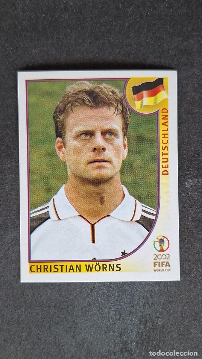 Cromos de F&uacute;tbol: L2 W&Ouml;RNS LINKE SELECCION ALEMANIA 319 MUNDIAL KOREA Y JAPON 2002 PANINI NUNCA PEGADO SIN PEGAR