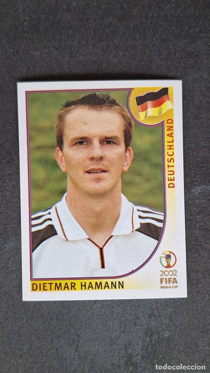 Cromos de F&uacute;tbol: L2 HAMANN SELECCION ALEMANIA 322 MUNDIAL KOREA Y JAPON 2002 PANINI NUNCA PEGADO SIN PEGAR