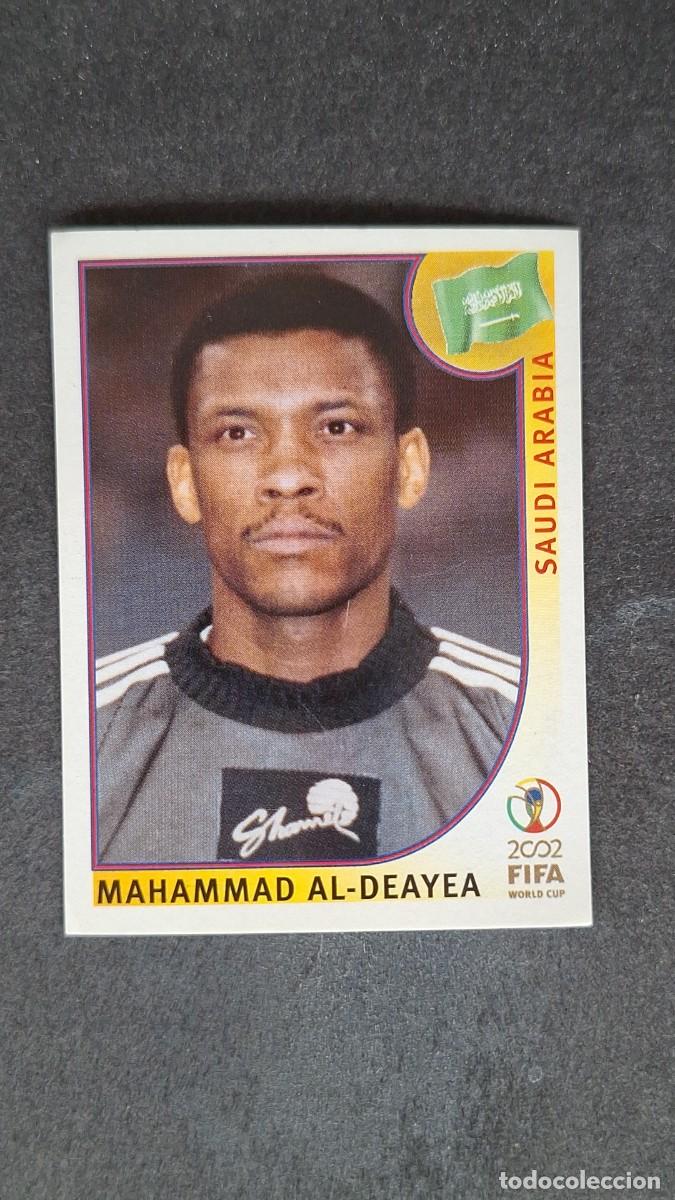 Cromos de F&uacute;tbol: L2 AL-DEAYEA SELECCION ARABIA SAUDI 333 MUNDIAL KOREA Y JAPON 2002 PANINI NUNCA PEGADO SIN PEGAR