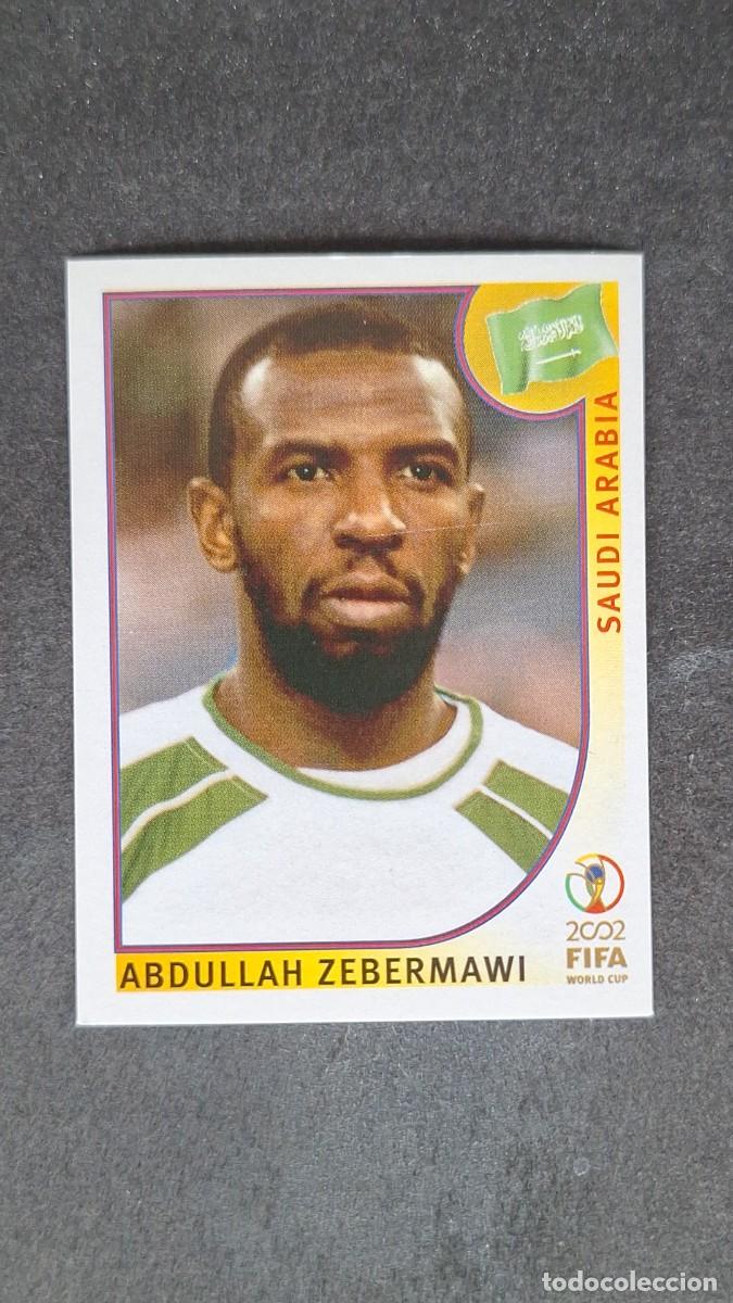 Cromos de F&uacute;tbol: L2 ZEBERMAWI SELECCION ARABIA SAUDI 335 MUNDIAL KOREA Y JAPON 2002 PANINI NUNCA PEGADO SIN PEGAR
