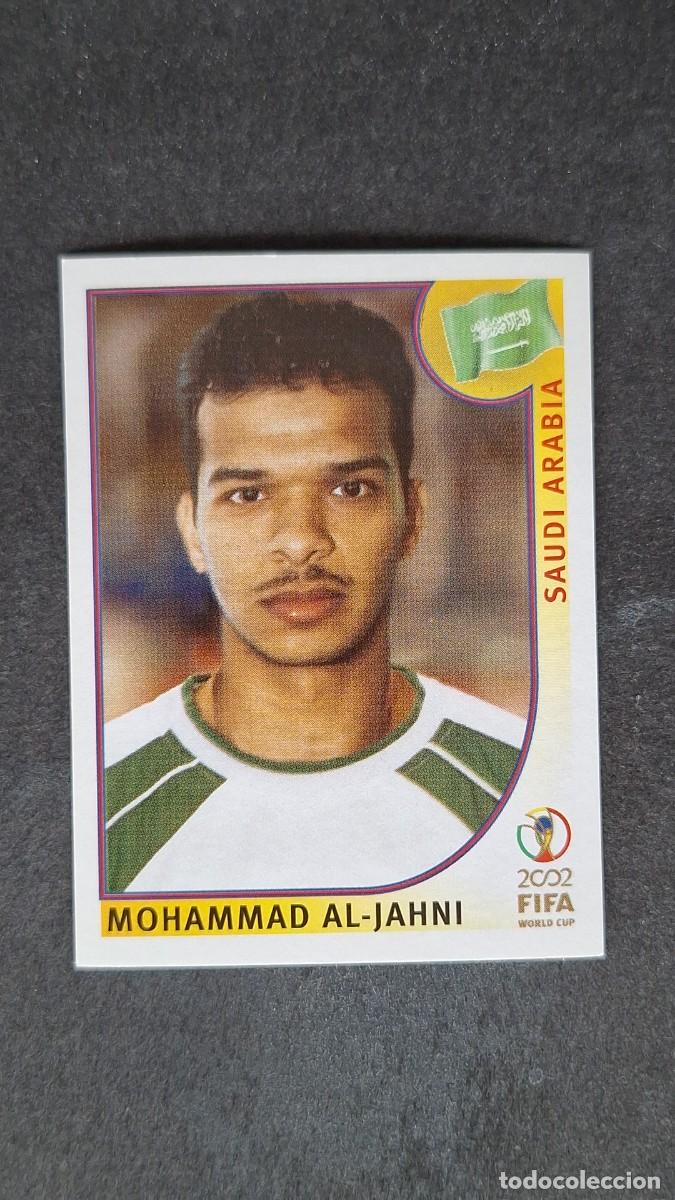Cromos de F&uacute;tbol: L2 AL-JAHNI SELECCION ARABIA SAUDI 338 MUNDIAL KOREA Y JAPON 2002 PANINI NUNCA PEGADO SIN PEGAR