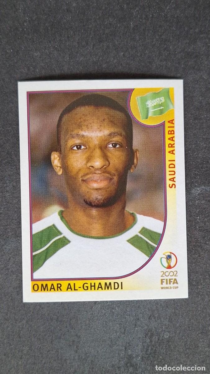 Cromos de F&uacute;tbol: L2 AL-GHAMDI SELECCION ARABIA SAUDI 342 MUNDIAL KOREA Y JAPON 2002 PANINI NUNCA PEGADO SIN PEGAR
