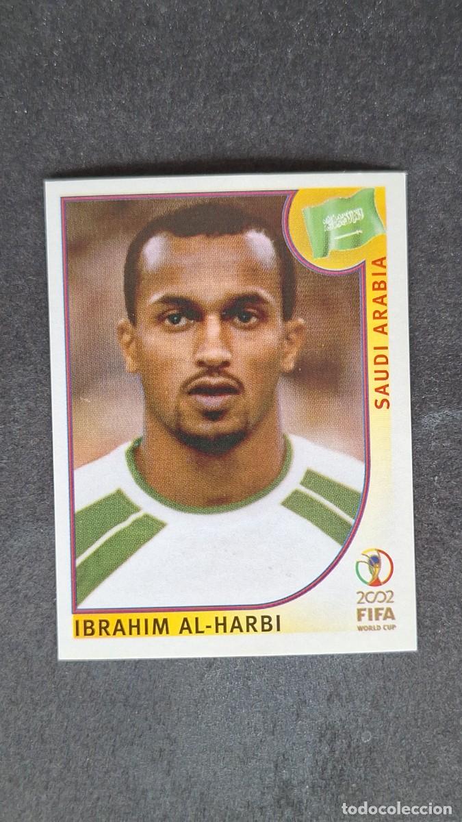 Cromos de F&uacute;tbol: L2 AL-HARBI SELECCION ARABIA SAUDI 343 MUNDIAL KOREA Y JAPON 2002 PANINI NUNCA PEGADO SIN PEGAR