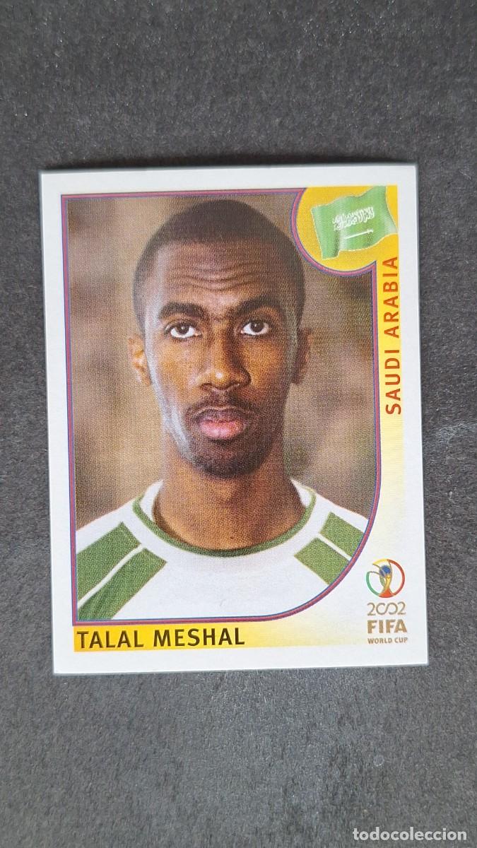 Cromos de F&uacute;tbol: L2 TALAL MESHAL SELECCION ARABIA SAUDI 344 MUNDIAL KOREA Y JAPON 2002 PANINI NUNCA PEGADO SIN PEGAR