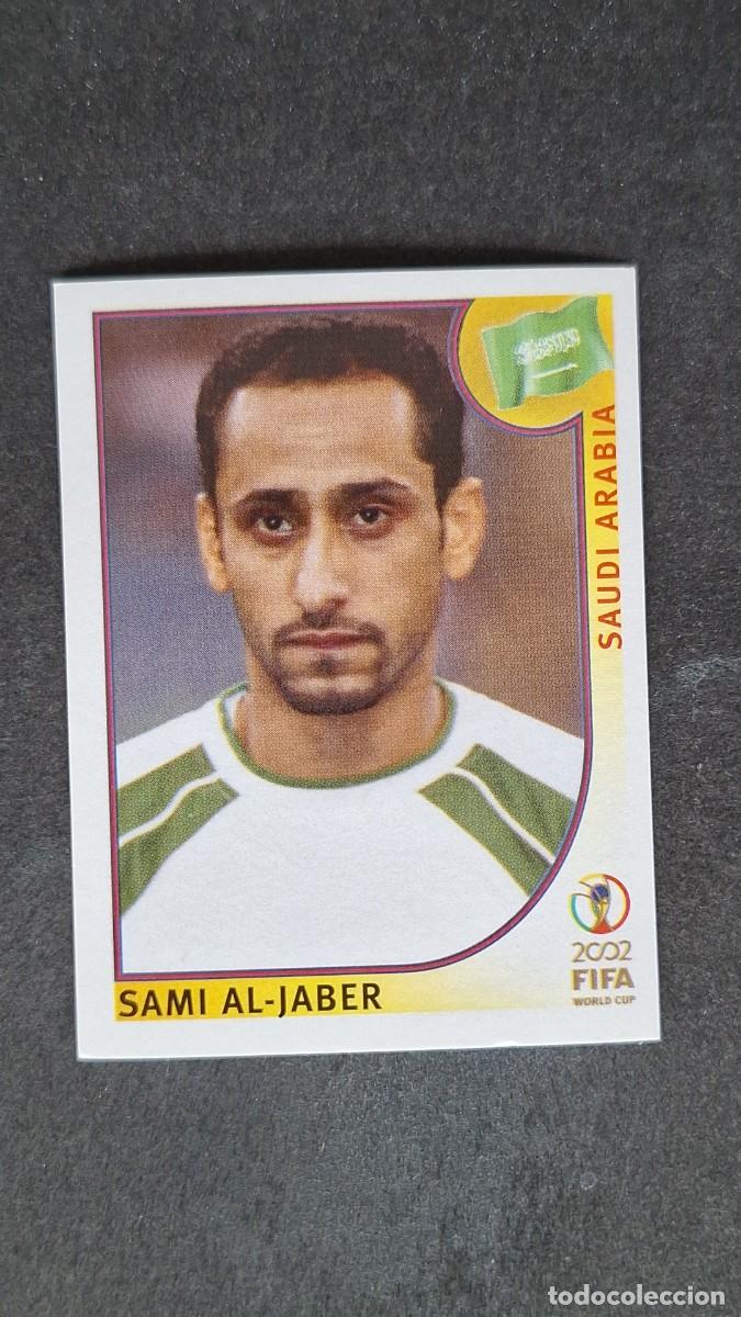 Cromos de F&uacute;tbol: L2 AL-JABER SELECCION ARABIA SAUDI 345 MUNDIAL KOREA Y JAPON 2002 PANINI NUNCA PEGADO SIN PEGAR