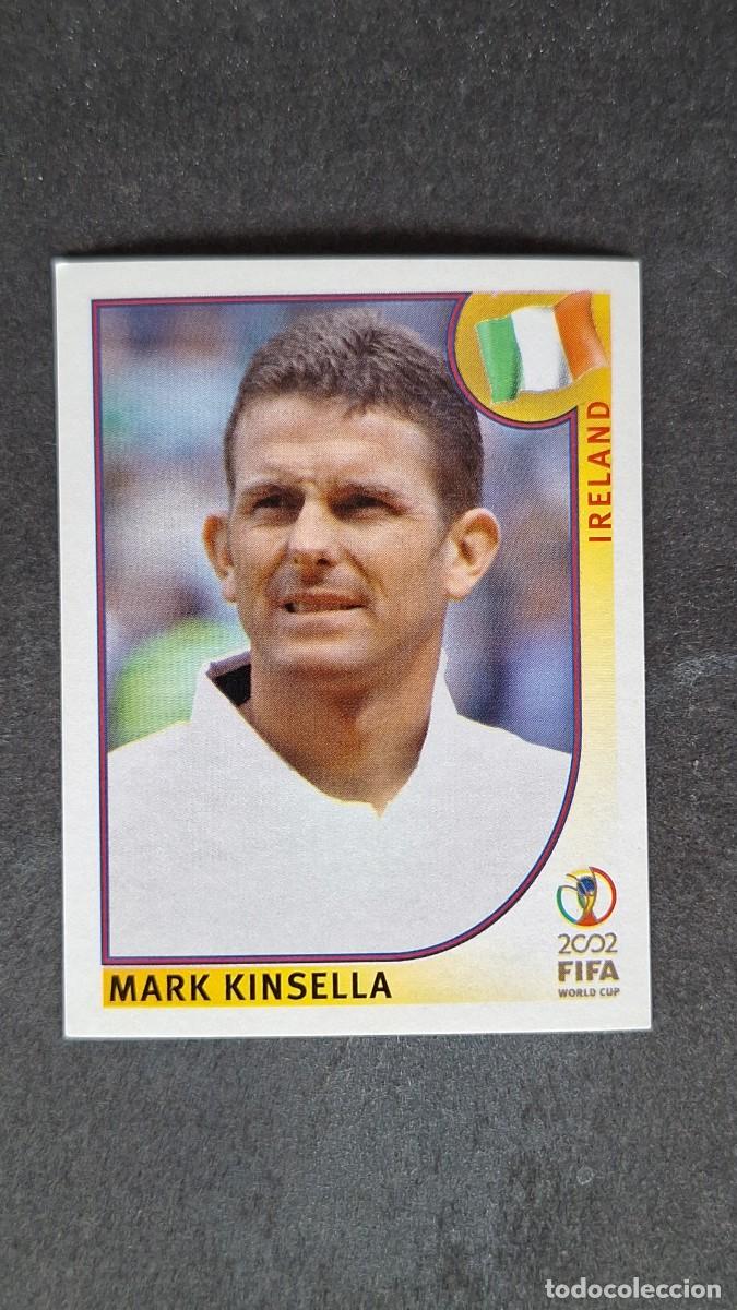 Cromos de F&uacute;tbol: L2 KINSELLA SELECCION IRLANDA 359 MUNDIAL KOREA Y JAPON 2002 PANINI NUNCA PEGADO SIN PEGAR